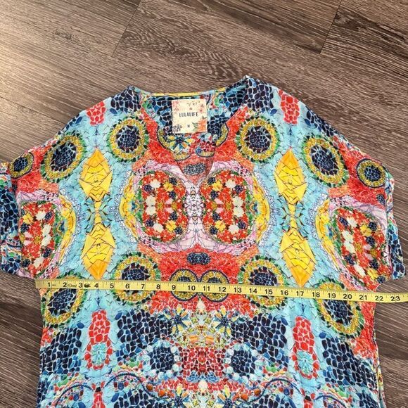 Lulalife Rayon Fringe Dress Beach Cover Up - Picture 7 of 10